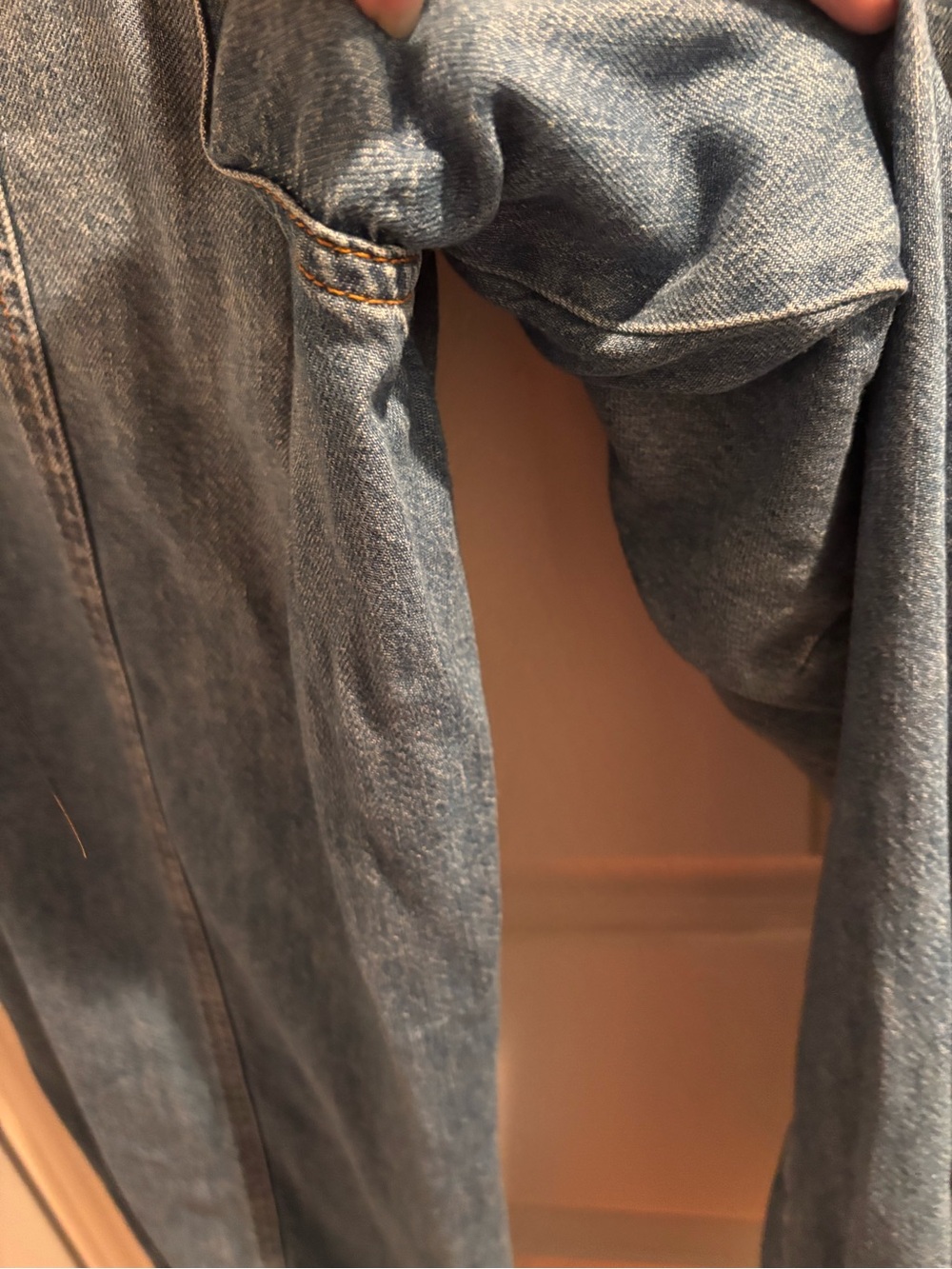 Anthropologie Pilcro Light Blue Distressed Boyfriend Jogger Tie at Ankle Jeans - Picture 13 of 16